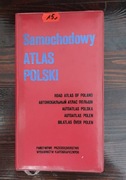 Samochodowy Atlas Polski PRL ANTYKWARIAT