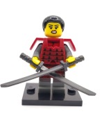 Lego Minifigures col13-12 - Samurai Samuraj Woman / Series 13