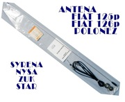 ANTENA CHROM FIAT 125p 126p FSO POLONEZ UNITRA