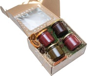 Zestaw prezentowy 4 miody kremowane