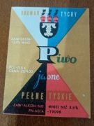 ETYKIETA BROWAR TYCHY - TYSKIE JASNE 