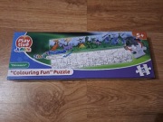 Puzzle Playtive Junior 5+ Colouring fan Dinosaurs 