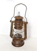 Lampa naftowa JUPITER-1 Vintage PRL Stara zabytkowa Polska Latarnia z PRLu