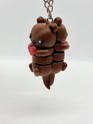 Breloki magnetyczne dla par Prezent dla niej i niego zakochane wydry 3D