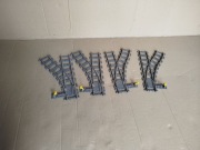 Lego Tory 9 Volt zwrotnice 4 szt