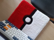 Dywan tuftingowy logo pokemon anime podkładka do klawiatury 26x33 cm