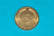 5 Pfennig 1984r Moneta Starocia