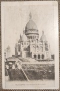 Karta pocztowa Paryż Montmartre Bazylika ok. 1920