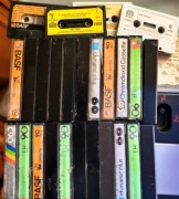 Kasety magnetofonowe 26 sztuk basy 60 90 LH