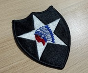 Naszywka - US Army - 2nd Infantry Division "Indianhead"