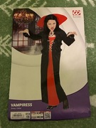 Strój karnawałowy wampirzyca r. 158 bal przebierańców 