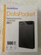 Dysk zewnętrzny twardy 500gb unionsine Data pocket