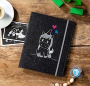 luxdag Mom's organizer A5 z gumową taśmą z filcu