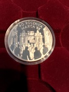 Srebrna moneta 10 zł "40 rocznica Marca ’68" z 2008 r.