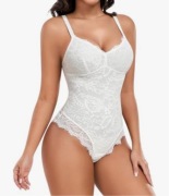 Piękne Body Koronkowe Modelujące Rozmiar XL Body Modelujące