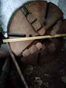 Duży uchwyt tokarski 4-szczękowy 400mm niezależny do tokarki