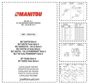 Manitou MLT629 MLT633 MLT730 MT732 MT932 Serie A Katalog Części Parts Catal