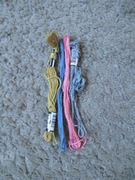 Używana mulina Ariadna różne kolory 4 szt zest 40