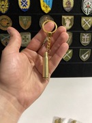 Pamiątka z frontu Ukrainy. Brelok wykonany z naboju 5,56.NATO pocisk