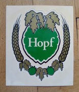 NAKLEJKA - PIWO Hopf - Tajlandia