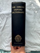 The Concise Oxford Dictionary of Current English 