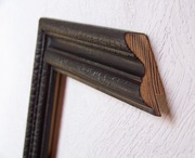 Opalona rama do obrazu lustra na zamówienie 80 x 60 cm 