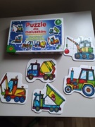 Alexander puzzle dla maluszków maszyny budowlane