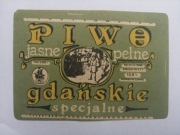 Etykieta Polska -  napoje PRL 33 ^