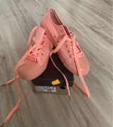 Trampki łososiowy, pastelowy pomarańcz rozmiar 38