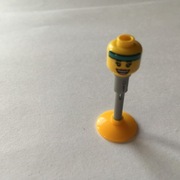 LEGO głowa -instruktorka tańca 3626cpb1816