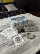 Interfejs audio Alesis io4 idealny do nagrań Stan Bardzo Dobry 4 Kanały