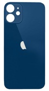Szkło tylne iPhone 12 - niebieskie ,klapka tylna, plecki, tył BIG HOLE