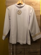 Alba dla chłopca komunijna(ok.145cm wzrostu) z polarem + buty. rozmiar 38