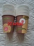 Zestaw 22szt kubeczki papierowe na napoje gorace kawa herbat 200ml jednoraz