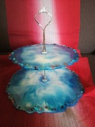 Patera z żywicy na ciasto, cukierki. 