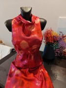 Nowa Sukienka Indefeir Midi Bez Rękawów