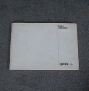 Instrukcja obsługi radia CDR Opel Corsa