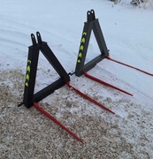 Promocja! Widły do bel na tył ciągnika TUZ ładowacz solidny komplet!