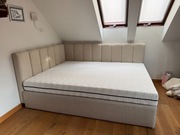 Beżowe łóżko 160*200