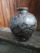 Ceramiczny wazon wycisk Vintage