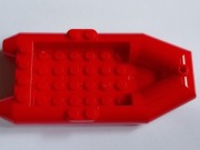 lego ponton łódka czerwony 1szt