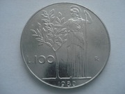 Włochy 100 lirów 1980