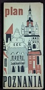 Plan miasta Poznania.