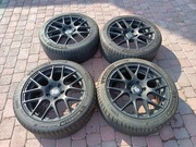 Sparco Pro Corsa 9x18 cali ET45 BMW Honda + opony transport 