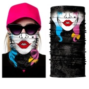 Bandana Komin Kominiarka HARLEY QUINN | Chusta Maska Bandamka