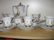 Zestaw kawowy porcelana Chodzież 