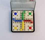 Gra podróżna chińczyk - lata 80 - unikatowa - kompletna