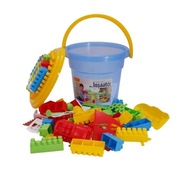 Zestaw klocków konstrukcyjnych PolesieToy 67el