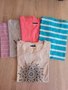 Bluzki dziewczęce z krótkim rękawem 