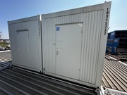 KONTENER BIUROWY SOCJALNY PODWÓJNY DUO Z KLIMATYZACJĄ